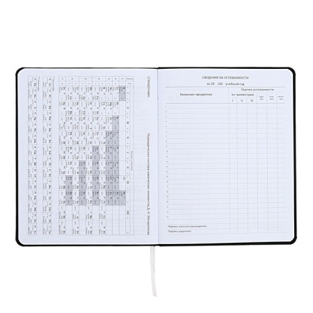 Universal diary for grade 1-11 I’m fine, integral cover, artificial leather, silkography, lies, 80 g/m2-10