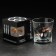 The glass "impenetrable", 3 bullets, for whiskey, 250 ml