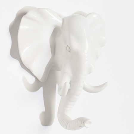 Nast-light decor "Elephant" 11 x 10.5 cm, white-3