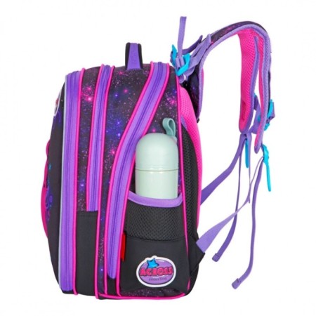 Frame backpack 36 x 29 x 17 cm, Across 192, filling: bag, purple ACR22-192-8-2