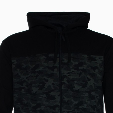 Male costume (sweatshirt, trousers), black color, size 54-9