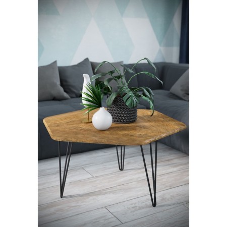 Table ALEDEDDEM, 900x800x465, American oak/Black-2