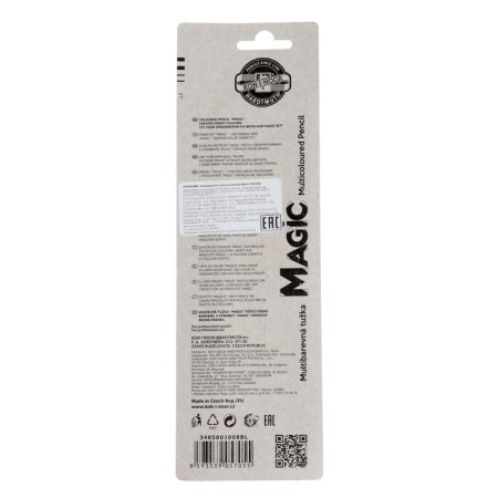 Pencil with multicolor barrels of Koh-I-Noor 3405/01 Magic Original, 5.6 mm-2