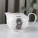 Porcelain cream "Hedgehog in the fog", 430 ml