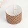 Paper form for cupcake, muffins and kulich "XV Golden" 110 x 85 mm