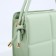 Bag Cross-Bodi with a zipper, mint color