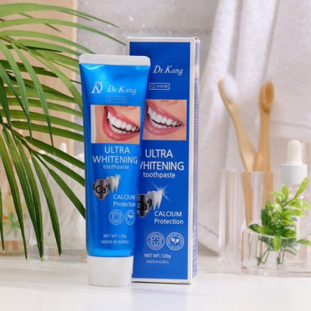 Dr.kang ultra Whitening dental pasta whitening with calcium, 120 g