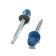 Roofing screws 4.8x50 mm, Ral5005 Blue color, 150 pcs.