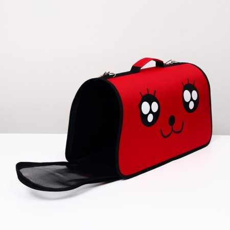 Bag - Animal Carriage "Funny Beetle", red, size L, 53 x 21 x 29 cm-1