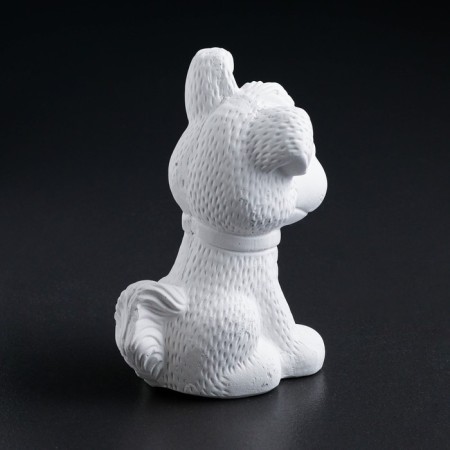 Figure for coloring "Dog sits" 12x8x8cm-2