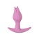 Anal plug FUN FACTORY BOOTIE FEM silicone, d = 29 mm, 8.5 cm, pink
