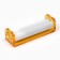 Twisting machine for cigarettes, 8.5 x 2.4 x 2.3 cm, yellow