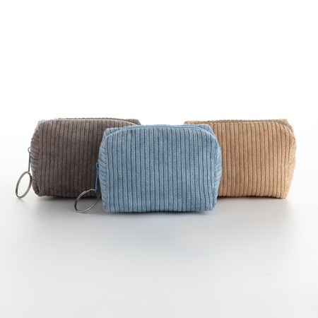 Women's wallet with zipper, color mix