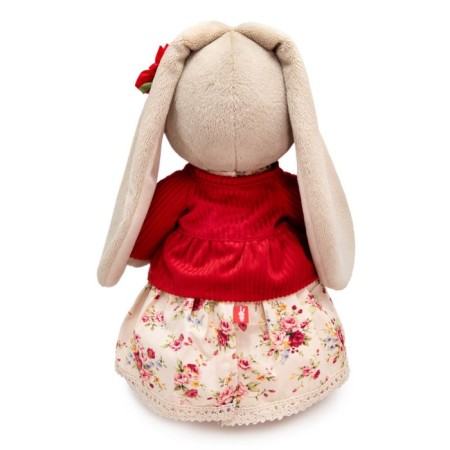 Soft toy "Bunny mi in a dress and a velvet jacket is small", 25 cm-2