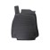 Rubber rugs with a high side for Audi A6, IV, (C8), 2018-N.