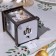 LED figure "Bronze Lanter with a fox" 6.3 × 12 × 6.3 cm, plastic, batteries AG13x3, glow warm white