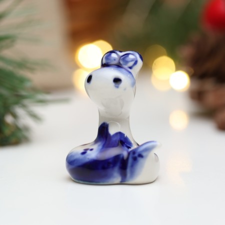 Souvenir "Snake of Pups", Gzhel-1