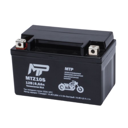 Battery MTP MTZ10S, 12V, SLA, Direct, 155 A, 150 x 86 x 94 mm