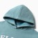 Sweatshirt for girls, menthol color, height 110 cm