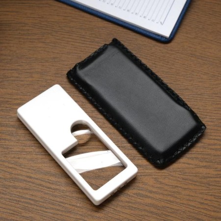 Rectangular magnifier 3x, 10x, with backlight