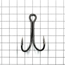 The hook Namazu Double Hook, size 4 Ints, BN color, double, 50 pcs.