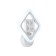 LED LED wall-mounted with crystal Ambrella Light, Ice, FA284, LED, 15 W, 1125LUM, 3000-6400K, white color