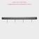 Holder for knives magnetic with hooks of the share "Line", 51 cm