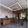 Line LED LED Feron AL4020, IP20, 18 W, 590x70x55 mm, black color is black