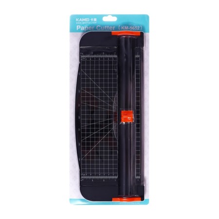 Krezak for paper roller, safe blade, cut length 310 mm, with a drawer ruler