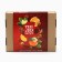 Gift set: spices for mulled wine, glass, cream honey "heat inside"