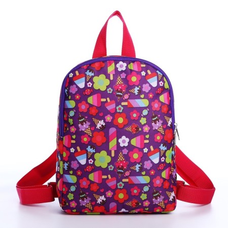 Baby backpack on lightning, pink color-2