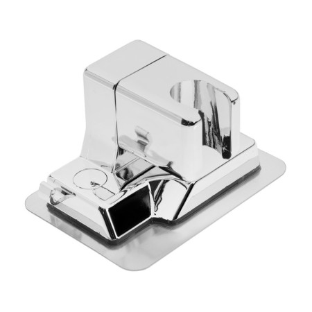 Holder for shower watering can Zein Z111, adjustable, self -adhesive, chrome-7