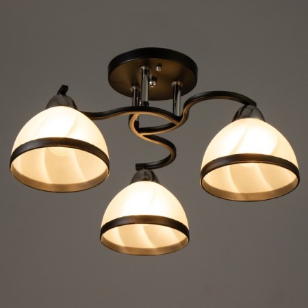 ARISA chandelier 3he27 40W Black 48x48x22 cm Bayerlux-2