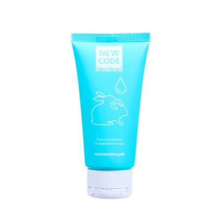 Intimate water -based lubricant New Code "moisturizing", 50 ml