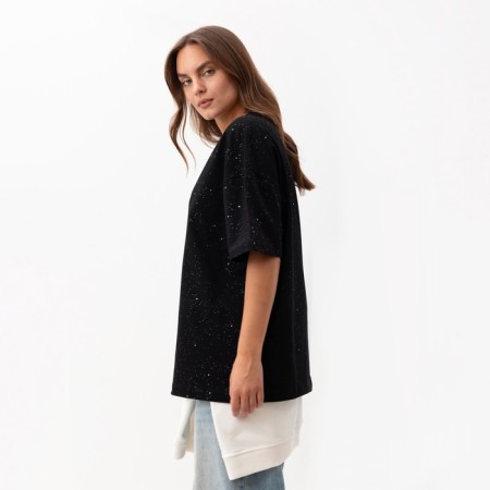 Women's T -shirt Mist Shine Bright, R.S, col. black-5