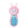 Musical phone number "Sweet bunny", sound, light, pink color