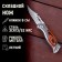 Folding “Pescar” knife 16.6cm, 76mm blade, with a flashlight