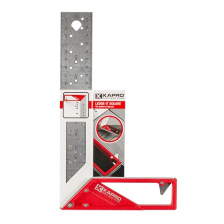 KAPRO 353-25 square, marvelous, engraved marking, retractable support, 25 cm-1