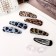 Invisibility for Herty hair (set 6 pcs) African print, 5.5 cm