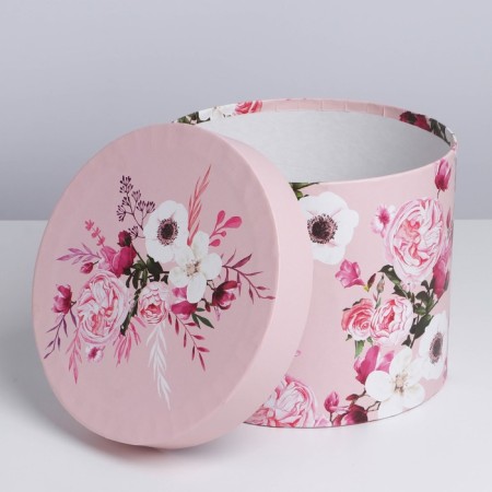 Set of boxes 5 in 1, gift packaging, “Flowers”, 13 x 13.5–19.5 x 23 cm-5