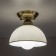 Suspended Citilux “Adriana” CL405113, 22x22x21 cm, 1x75W, E27, brown color