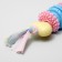 Chewing toy for dogs Premium Piggon on a rope, 5 elements, thermoplastic rubber, mix