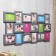 Photo frame plastic in 18 photos 10x15 cm "Genealogical tree" gray 46x89.5 cm