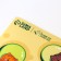 Rug for a bowl non -slip "avocado cat", 43x28 ​​cm