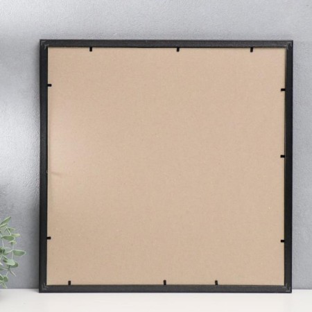 Photo frame plastic 40x40 cm, dark tree (plastic screen)-2