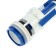 Detle valve for the toilet tank "RBM" KV-16.3, "Stop-drain", multi-level button white