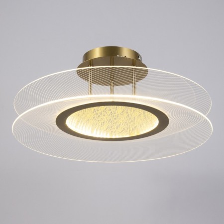 Synthia chandelier LED 48W 3000-6000K gold 50x50x20cm-1