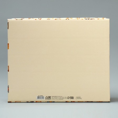 Gift folding box, packaging, “Cute cats”, 31.2 x 25.6 x 16.1 cm cm-4