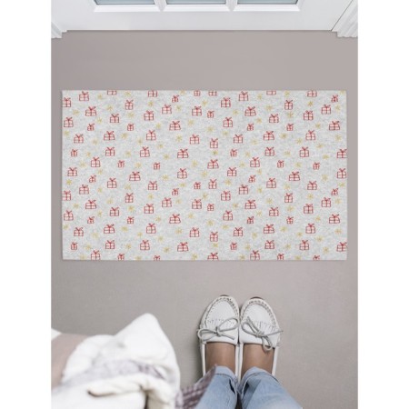 Fully rug in the hallway "Many gifts", size 45x75 cm