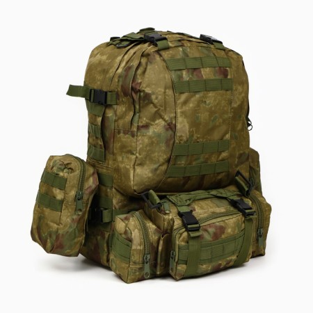 Tactical backpack "Storm Tactic" slings molle, pouches, 50 l, moss